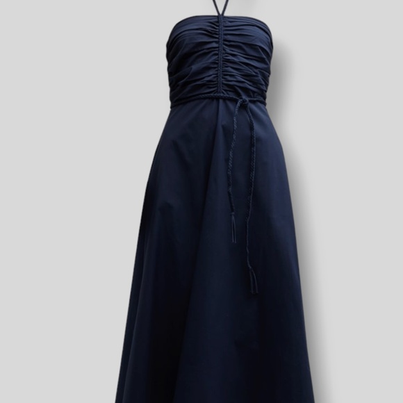 Veronica Beard Navy Midi Dress - Picture 3 of 8